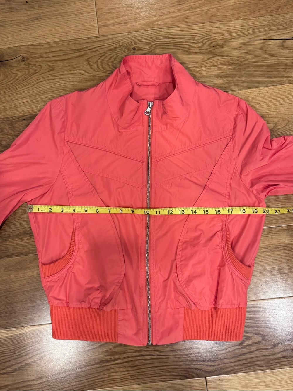 Women's retro style Coral Bomber Jacket - Olsen size 8